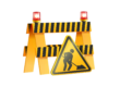 Absperrung Baustelle